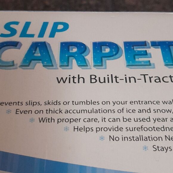 Anti-Slip Ice Carpet...NEW IN BOX...10" X 18". - Picture 3 of 6